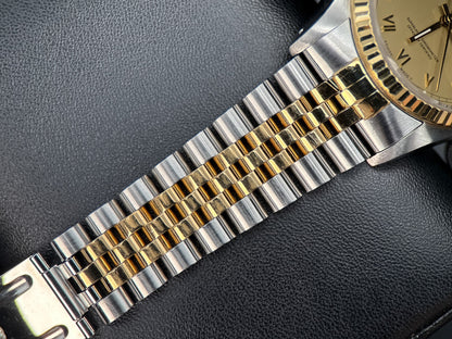 Rolex Datejust 16233 Champagne Dial Two-Tone Jubilee Automatic 36mm Watch - 19906