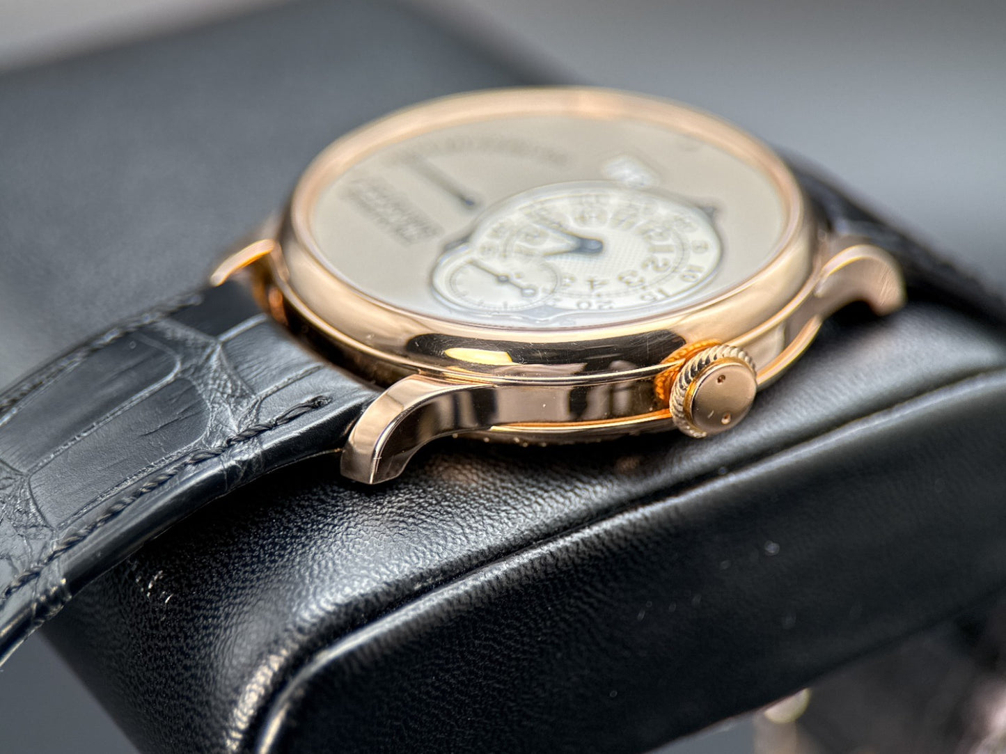 F.P.Journe Octa Reserve de Marche Rose Gold Silver Dial 38mm Watch - 20112