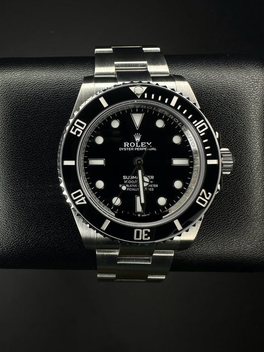 Rolex Submariner No-Date 124060 Black Dial Mens Automatic Watch - 2024