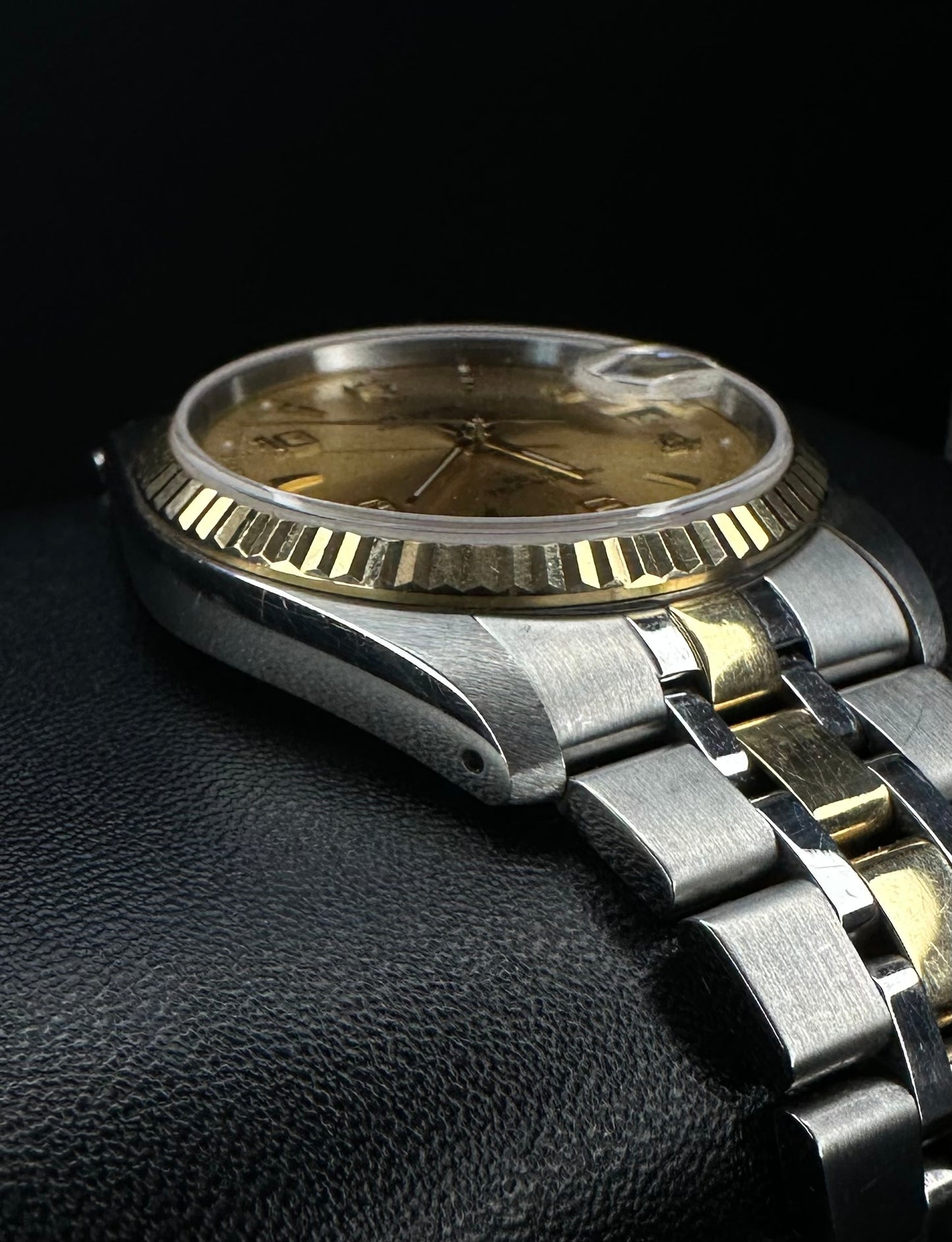 Tudor Prince OysterDate 74033 Champagne Dial Two Tone