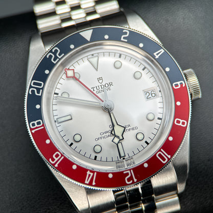 TUDOR Black Bay GMT Pepsi M79830RB-0010 Steel Jubilee Bracelet 41mm Watch - 2024