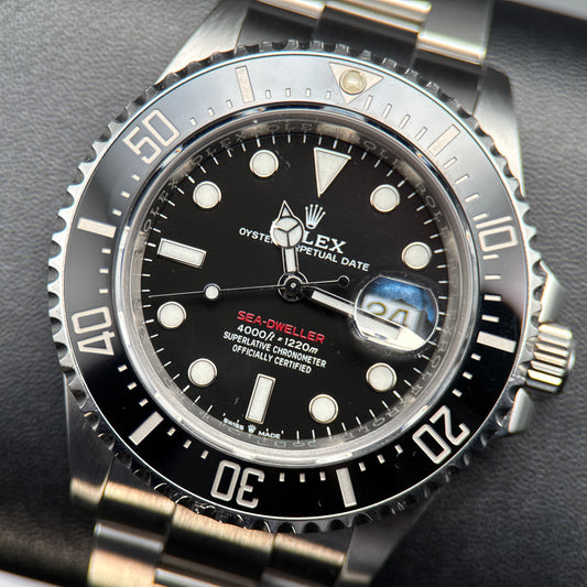Rolex Sea-Dweller 126600 Black Dial Red Text 43mm Automatic Steel Watch - 2020
