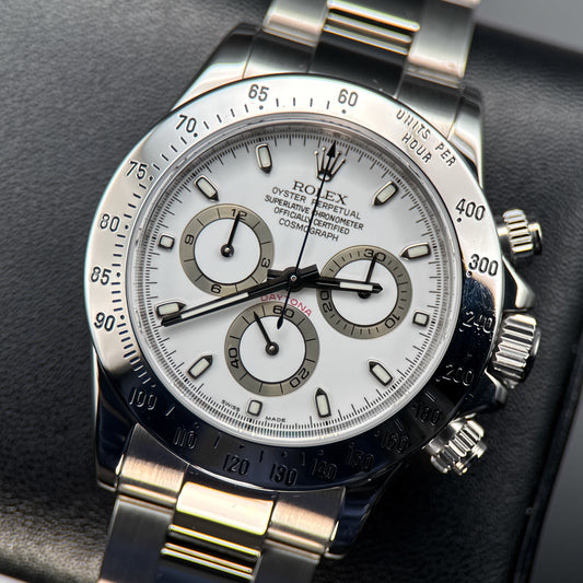 Rolex Daytona 116520 White Dial Stainless Steel 40mm Automatic Watch - 2008