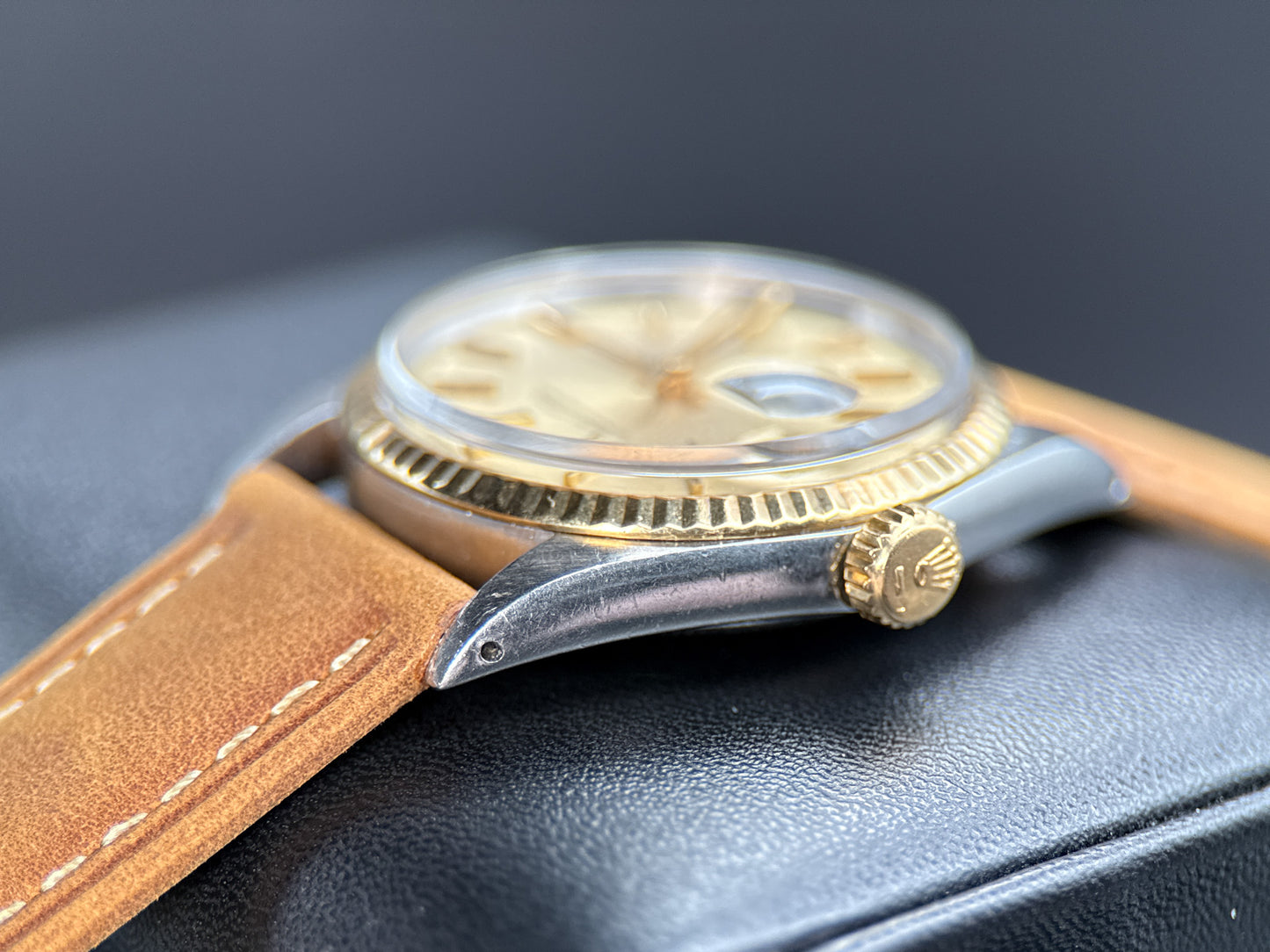 Rolex Datejust 1601 Champagne Dial Two-Tone 36mm Automatic Watch