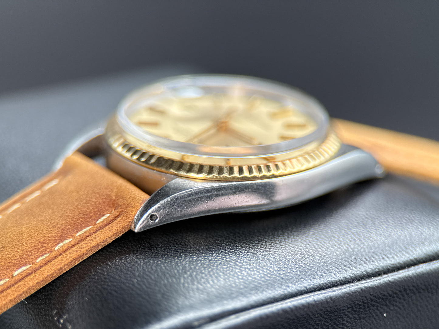Rolex Datejust 1601 Champagne Dial Two-Tone 36mm Automatic Watch