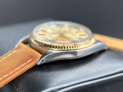 Rolex Datejust 1601 Champagne Dial Two-Tone 36mm Automatic Watch