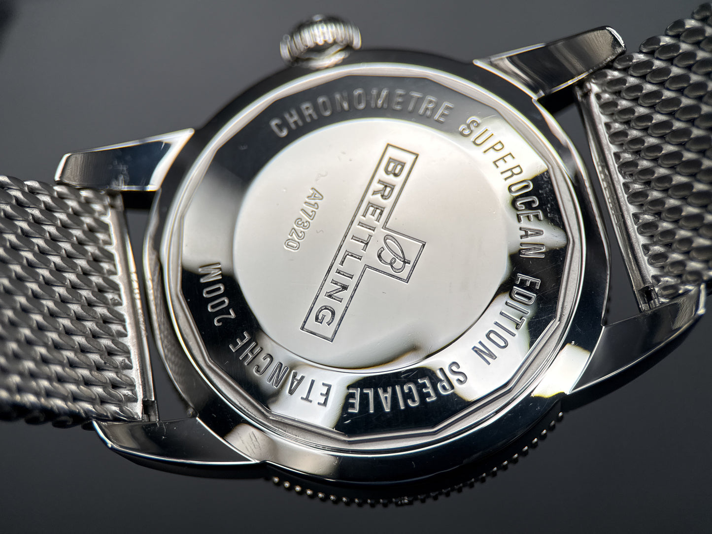 Breitling Superocean Heritage A17320 White Dial Steel Automatic 46mm Watch