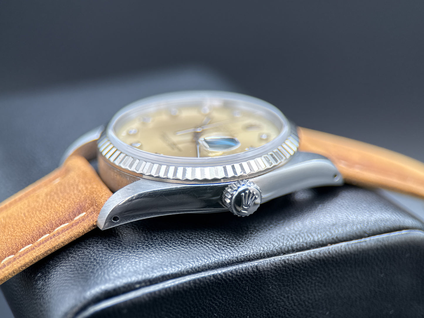 Rolex Datejust 16234 Cream Diamond Dial 36mm Stainless Steel Automatic Watch