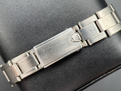 Vintage Rolex Date 1500 Silver Dial Stainless Steel Automatic 34mm Watch
