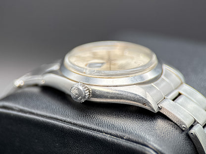 Vintage Rolex Date 1500 Silver Dial Stainless Steel Automatic 34mm Watch