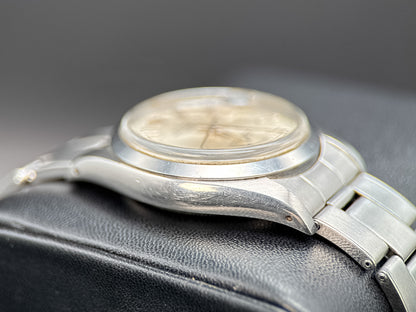 Vintage Rolex Date 1500 Silver Dial Stainless Steel Automatic 34mm Watch