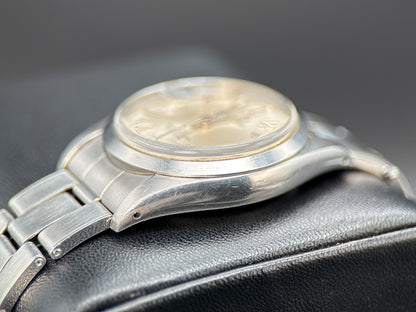 Vintage Rolex Date 1500 Silver Dial Stainless Steel Automatic 34mm Watch