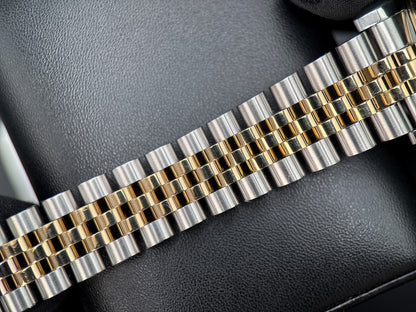Rolex Datejust Turn-O-Graph 116263 White Dial Two-Tone Jubilee 36mm Watch