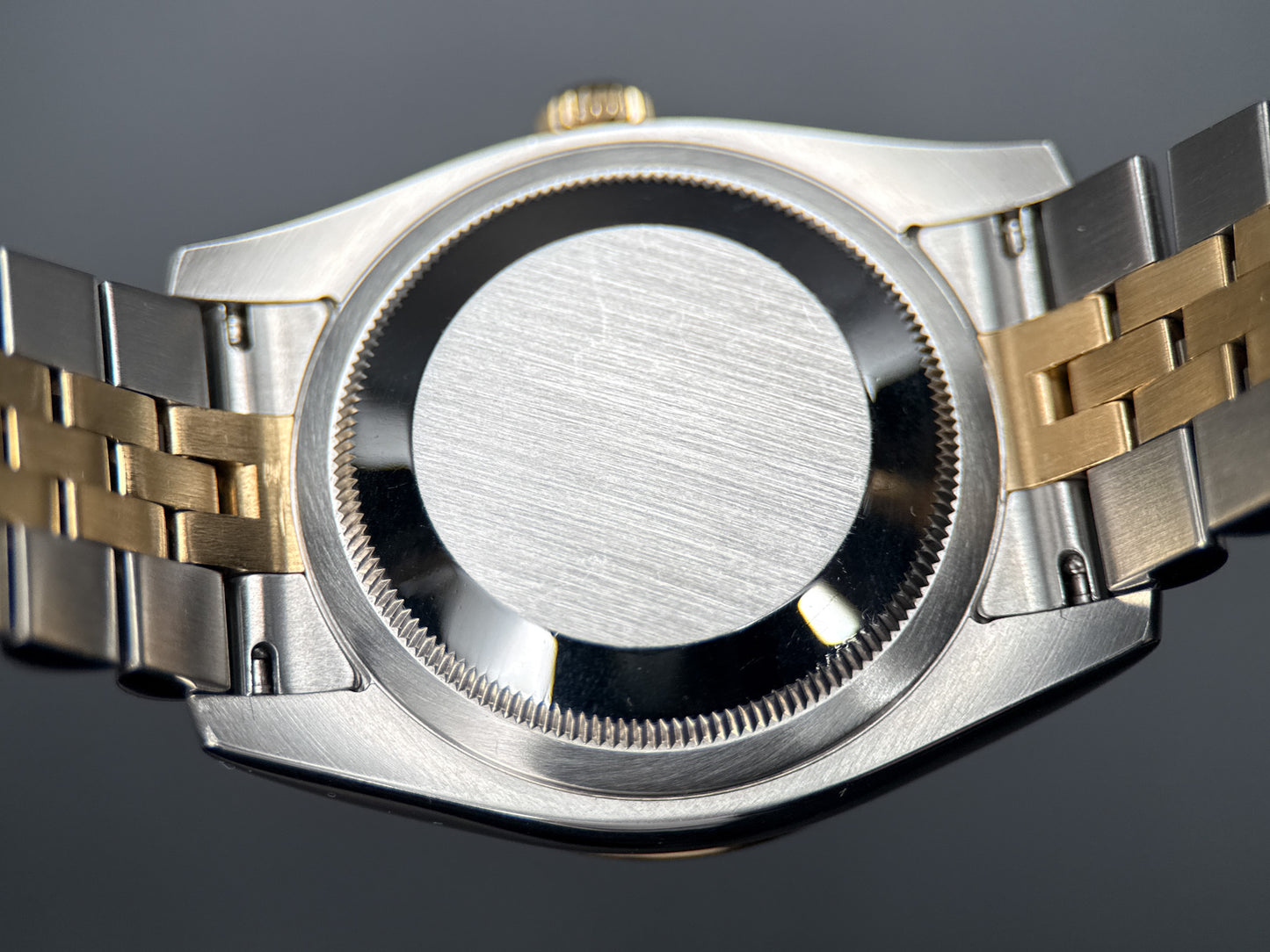 Rolex Datejust Turn-O-Graph 116263 White Dial Two-Tone Jubilee 36mm Watch
