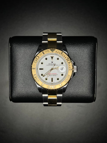 Rolex Yachtmaster Two-Tone White Dial