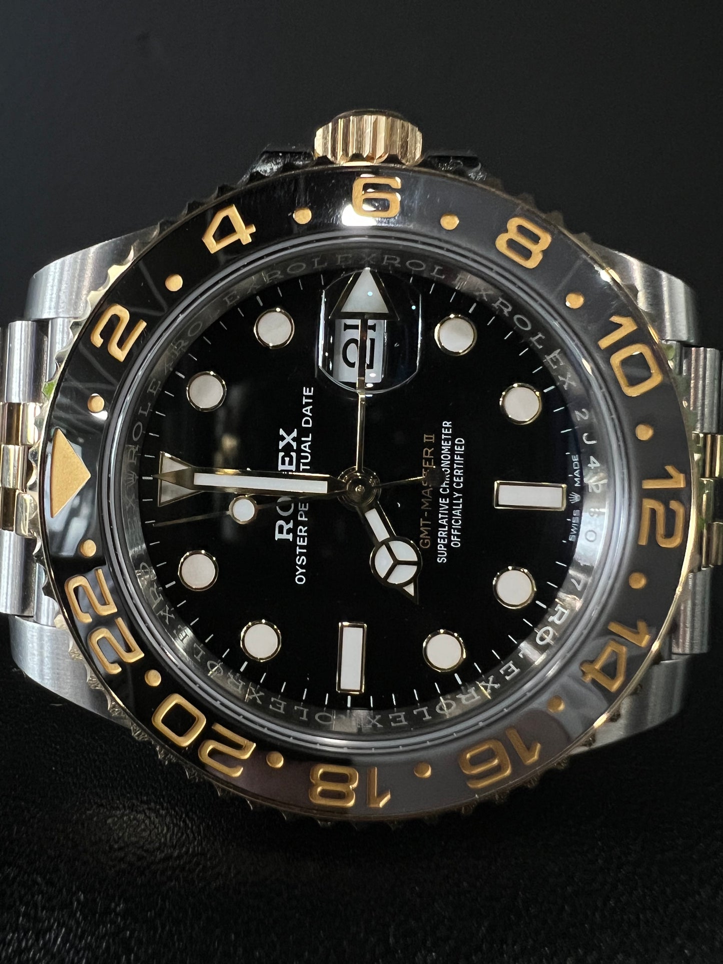 Rolex GMT-Master II Two Tone Oystersteel & Yellow Gold