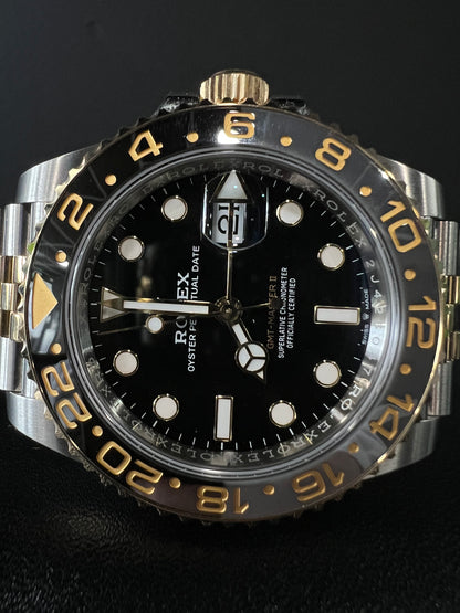 Rolex GMT-Master II Two Tone Oystersteel & Yellow Gold