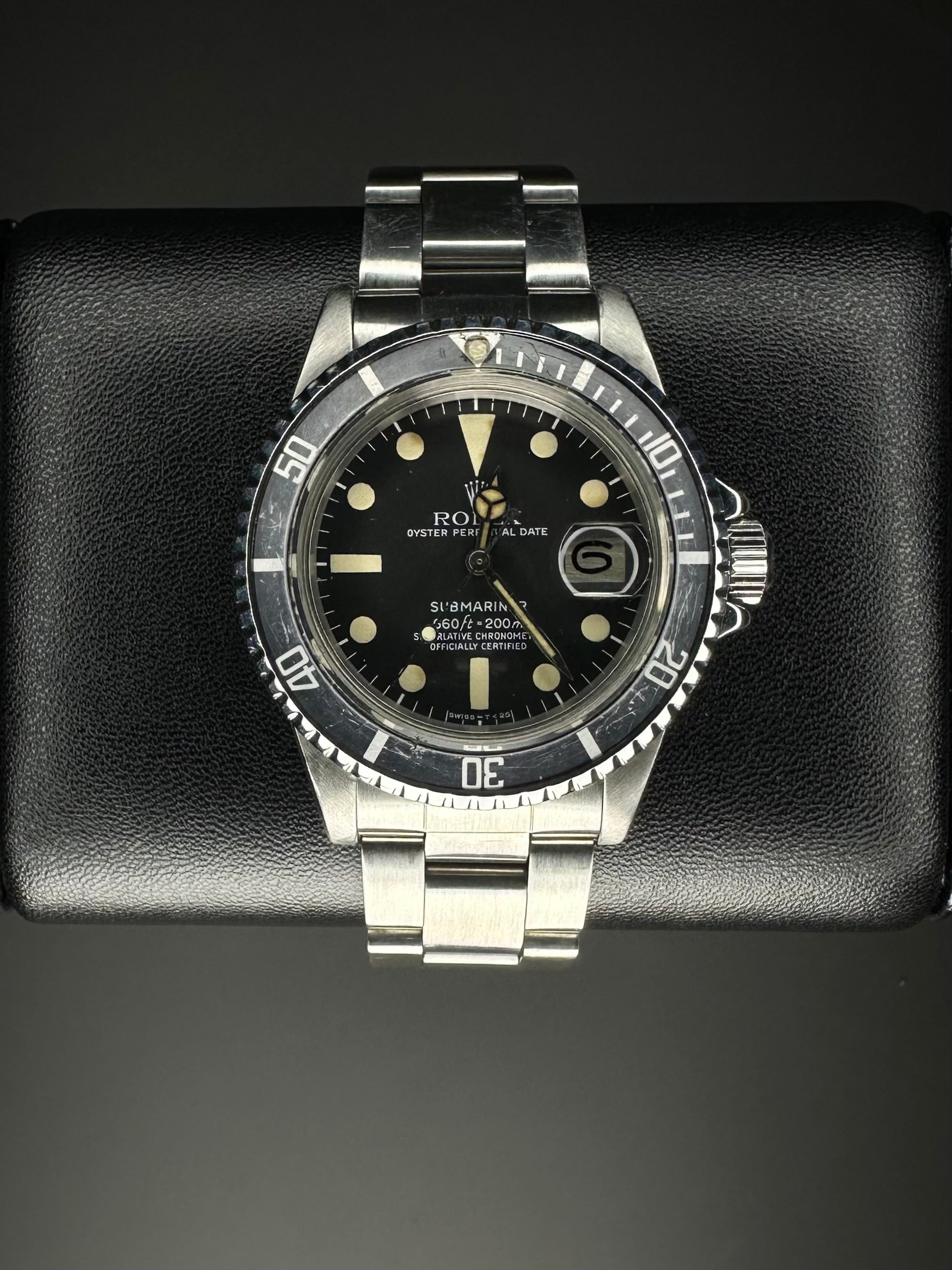 Rolex Submariner Date 1680 'Ghost Bezel' Vintage 1978 Mens