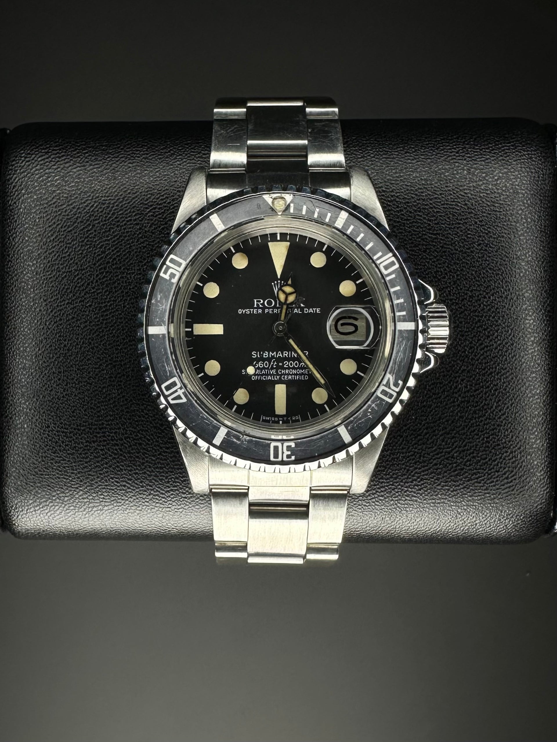 Rolex Submariner Date 1680 'Ghost Bezel' Vintage 1978 Mens