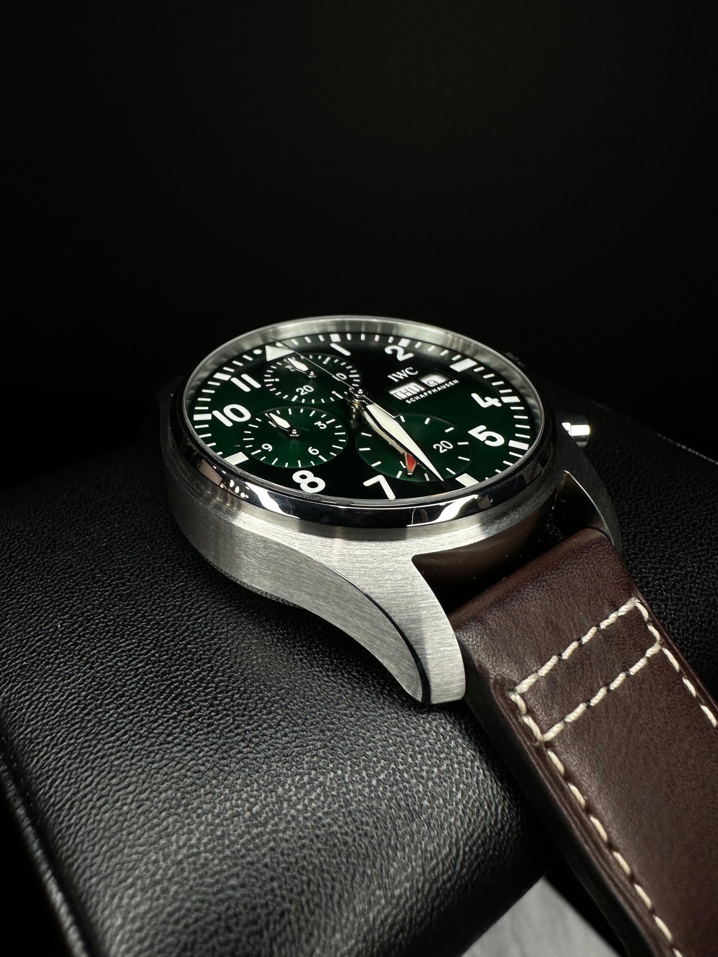 IWC Pilot’s Watch Chronograph 41 Green Dial IW388103