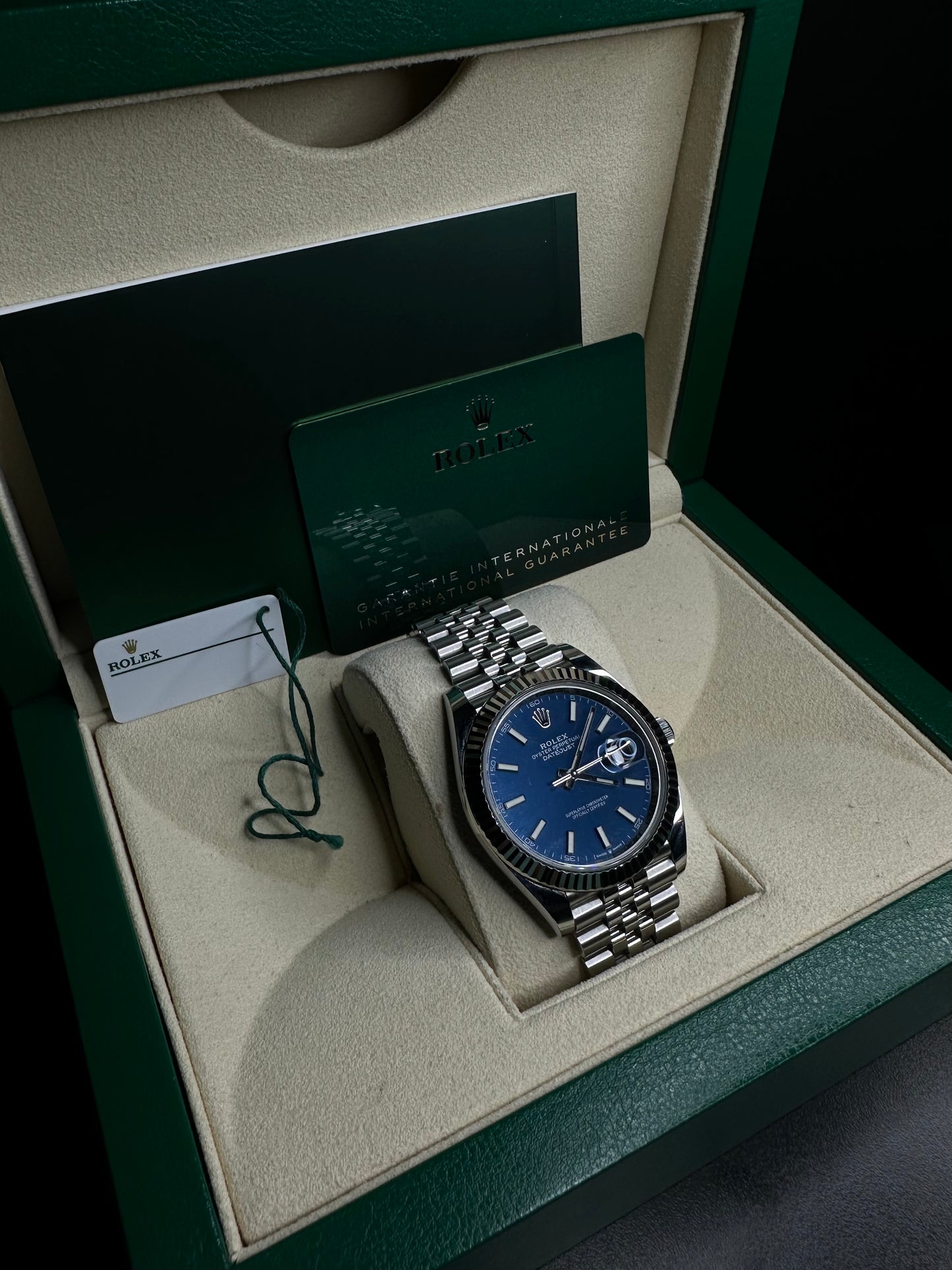 Rolex Datejust 41 Blue Dial 126334