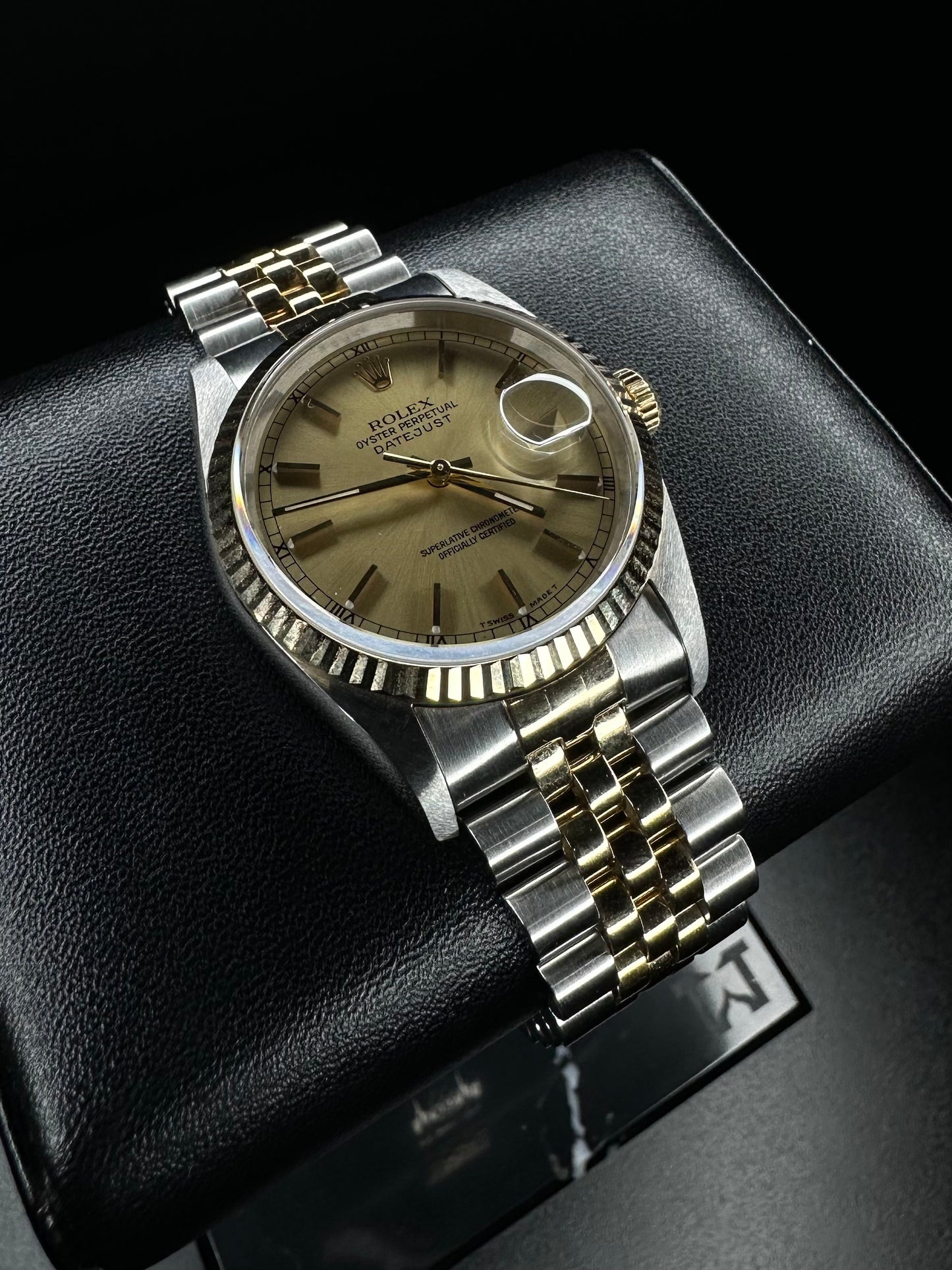 2002 Rolex Datejust 36 complete set