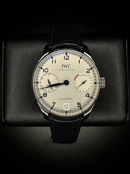 IWC Portugieser White Dial Stainless Steel IW500705