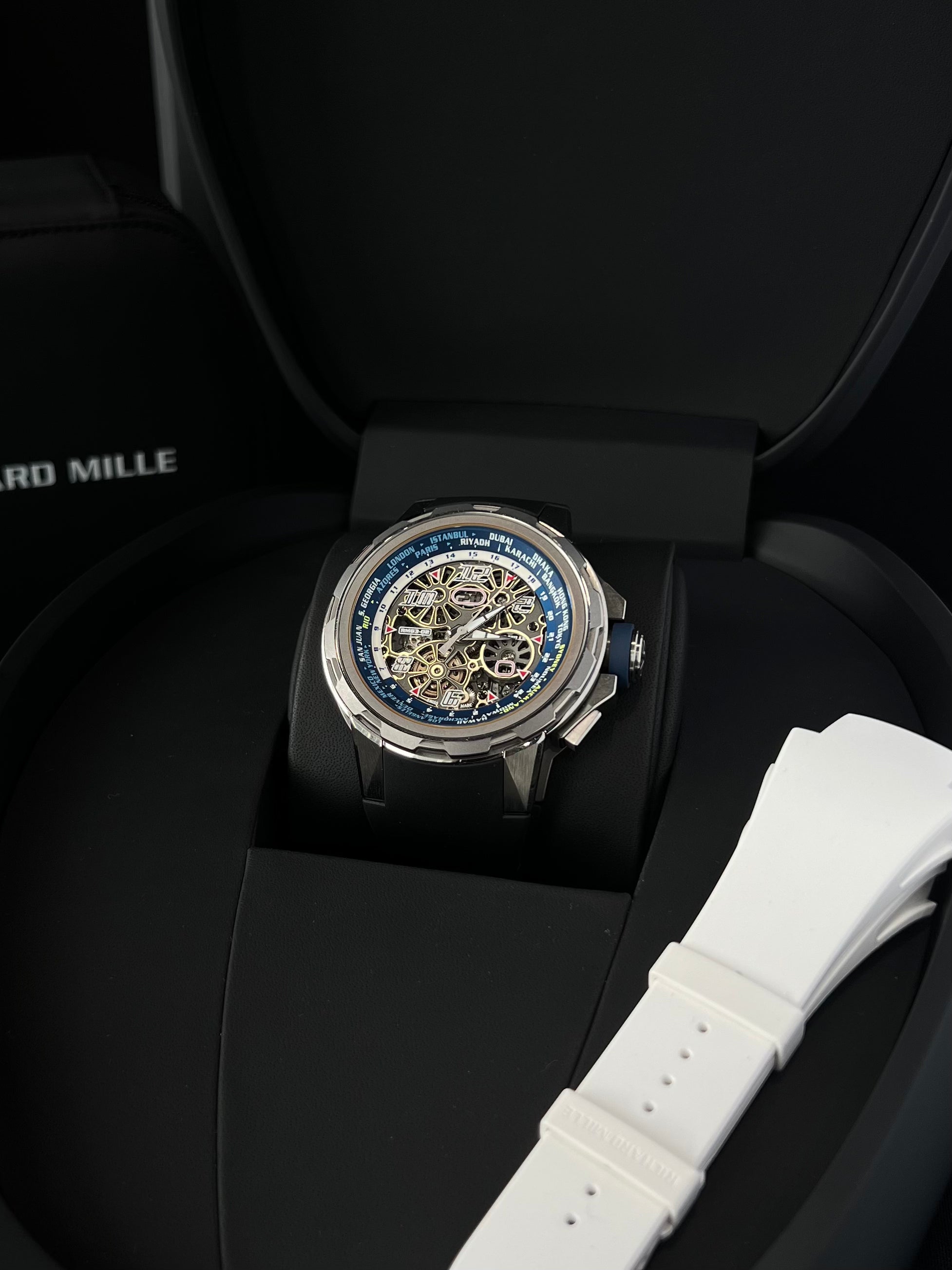 Richard Mille 63-01 Titanium World Timer
