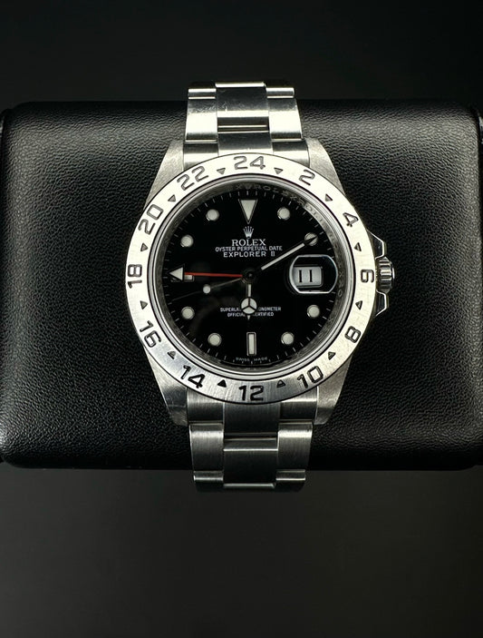 Rolex Explorer II Black Dial 16570 Rare 3186 Movement - 2011